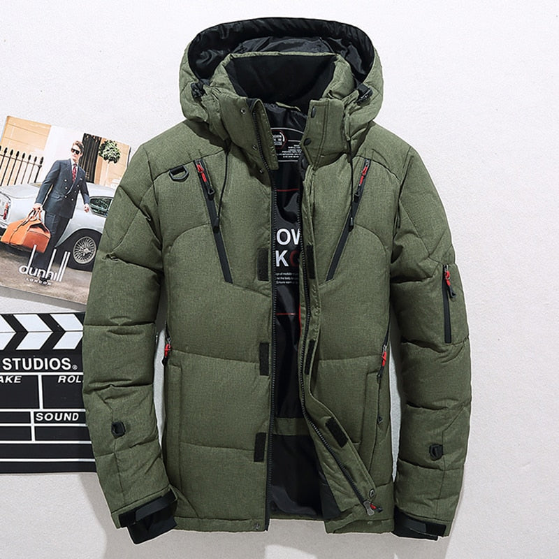 Moderne & Stilvolle Herren Winterjacke