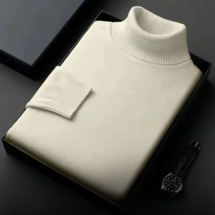 Patrick | Klassischer Kaschmir-Rollkragenpullover