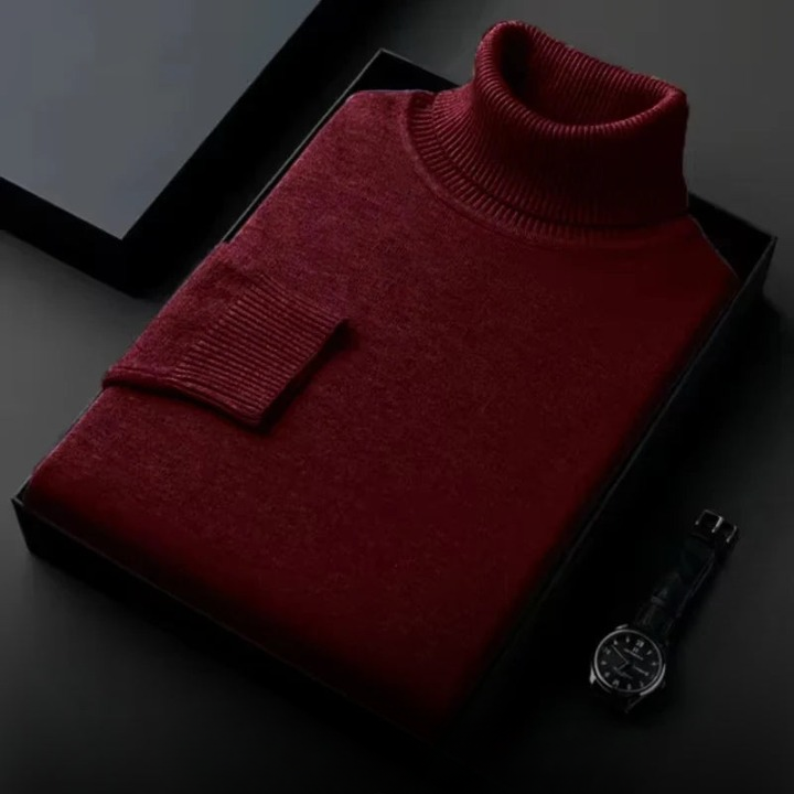 Patrick | Klassischer Kaschmir-Rollkragenpullover