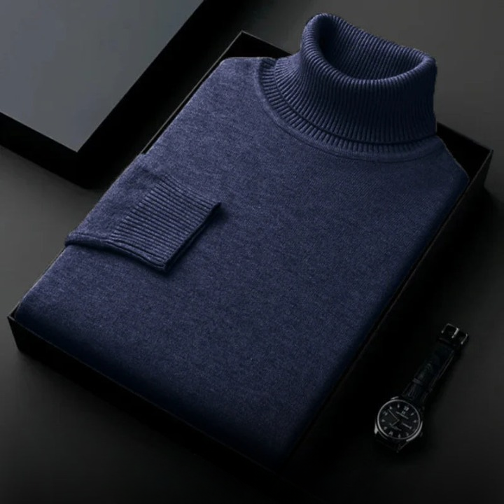 Patrick | Klassischer Kaschmir-Rollkragenpullover