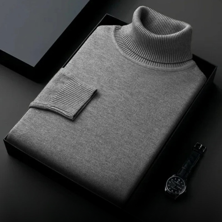 Patrick | Klassischer Kaschmir-Rollkragenpullover