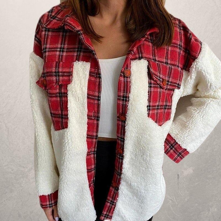 Matilda - Kuschelige & warme Damen Jacke aus Baumwolle
