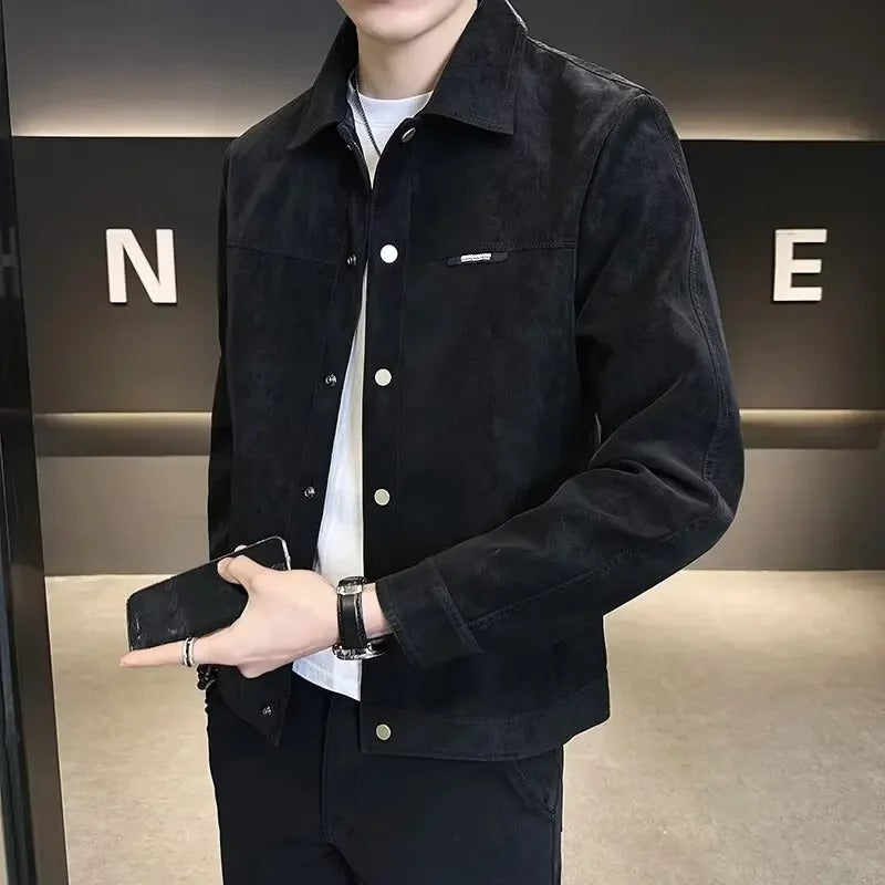 René | Lederjacke mit Reißverschluss