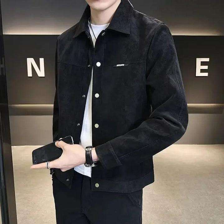 René | Lederjacke mit Reißverschluss