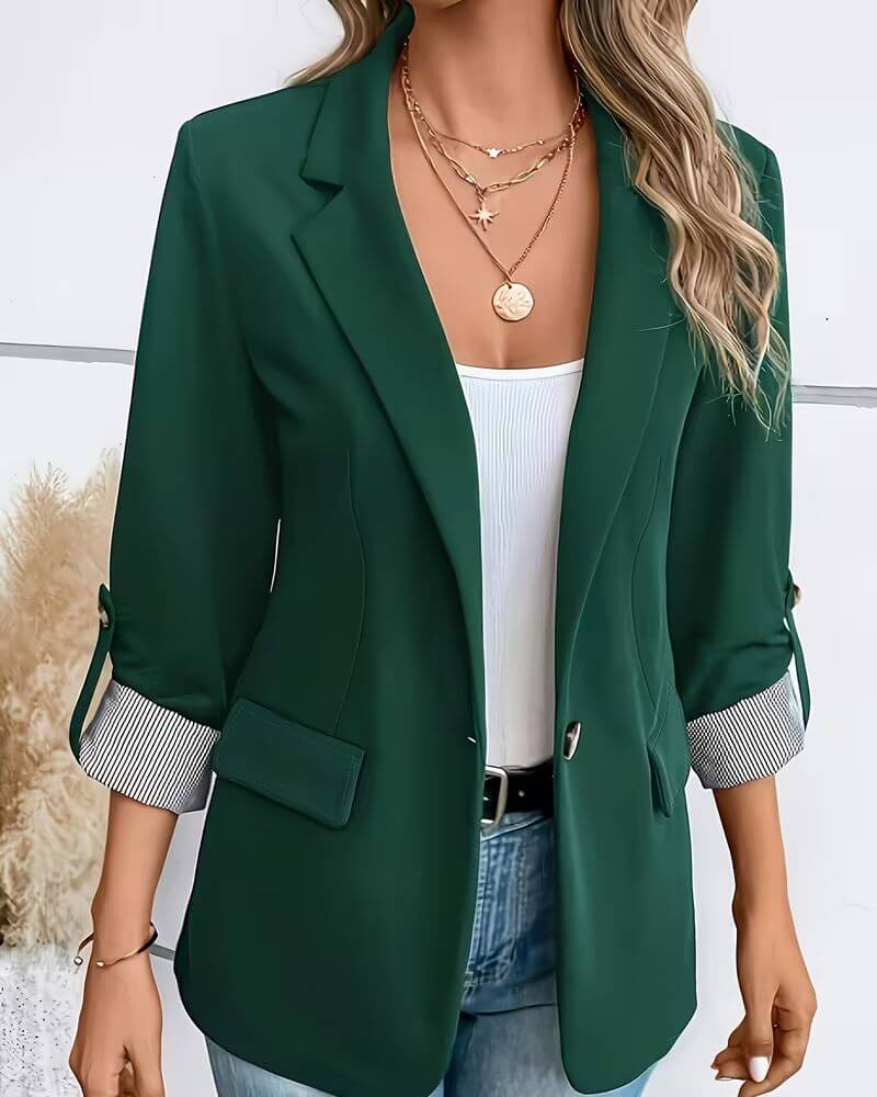 Adele™- Eleganter Doppelreihiger Blazer