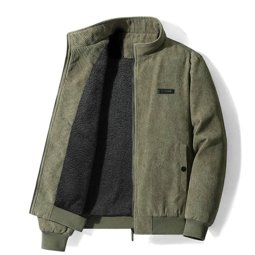 Alexander™ – Warme fleecegefütterte Cordjacke