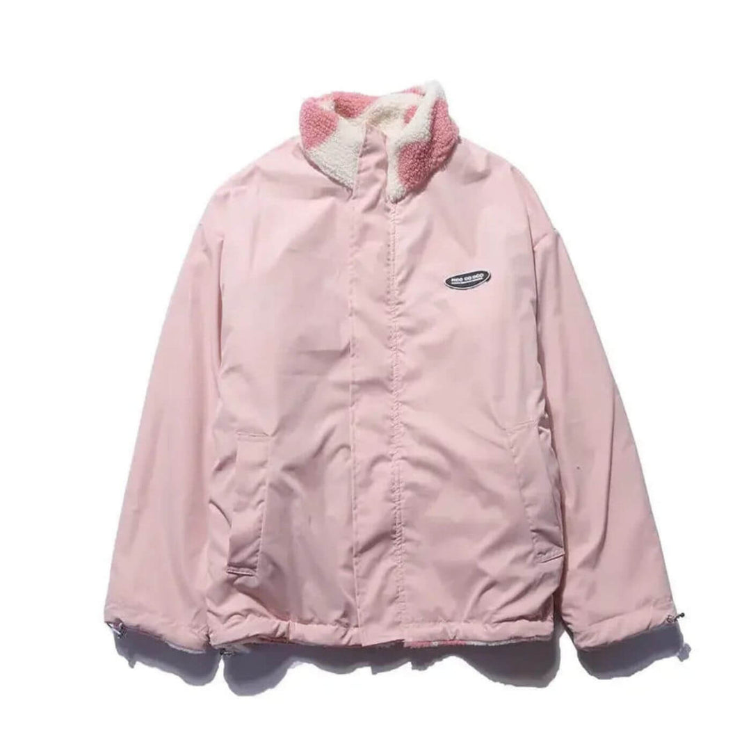 Amelie™ - Wendbare Fleece Herzjacke