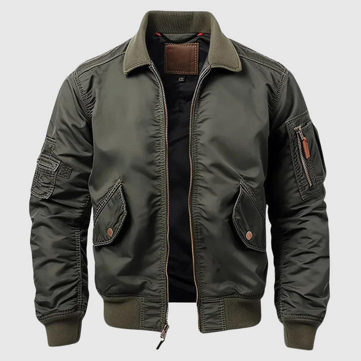 Andreas | Klassische Bomberjacke im Fliegerstil