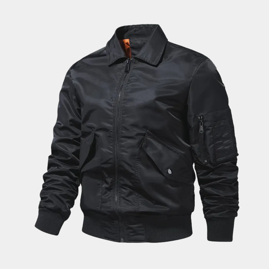 Andreas | Klassische Bomberjacke im Fliegerstil
