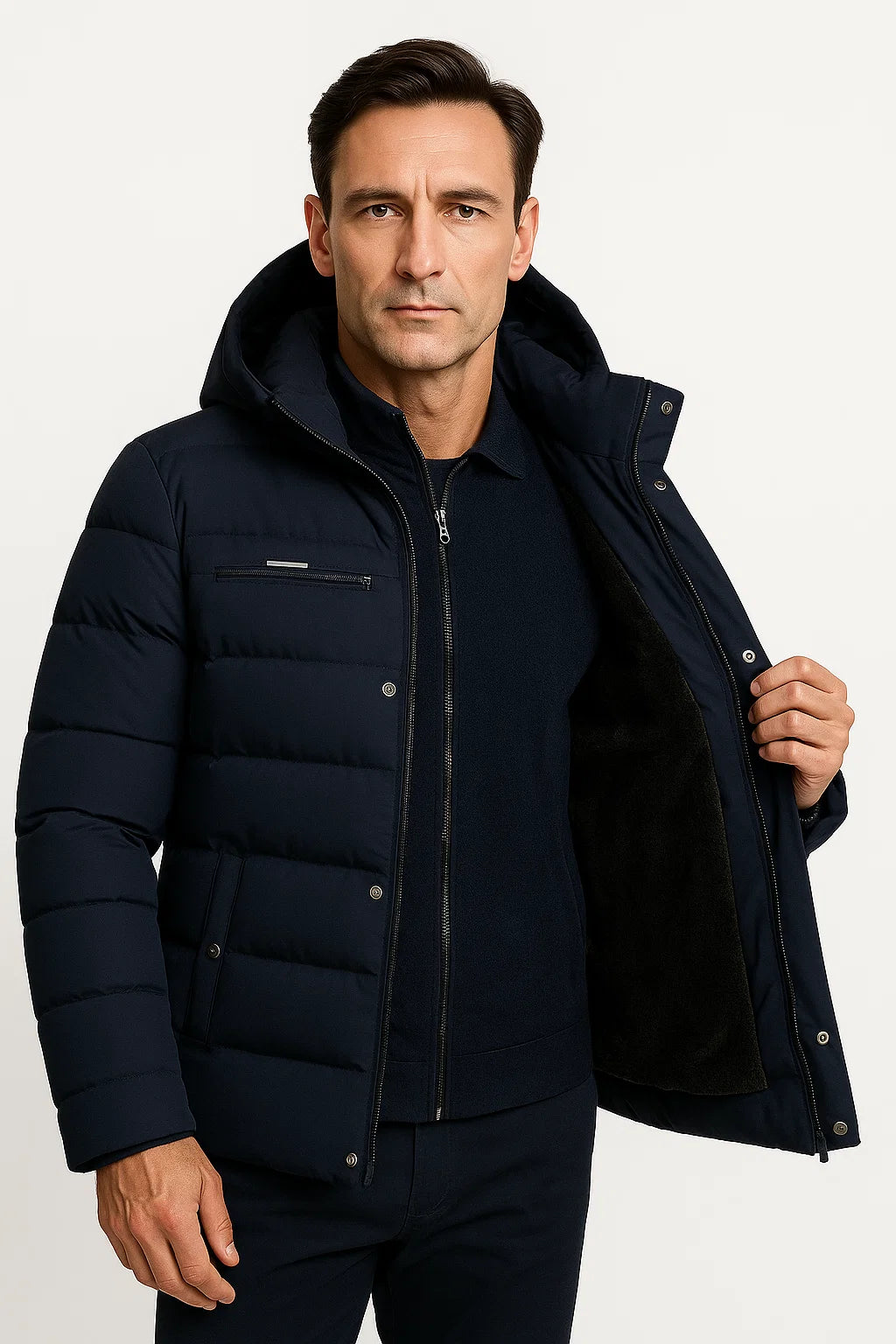 Andreas | Stylischer Oversize Wintermantel