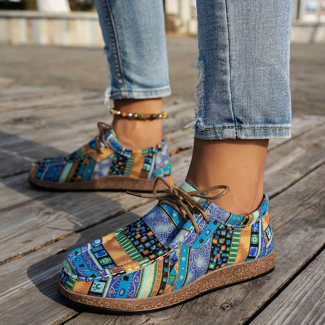 Annika™ – Schmerzlindernde Ethno-Komfortschuhe