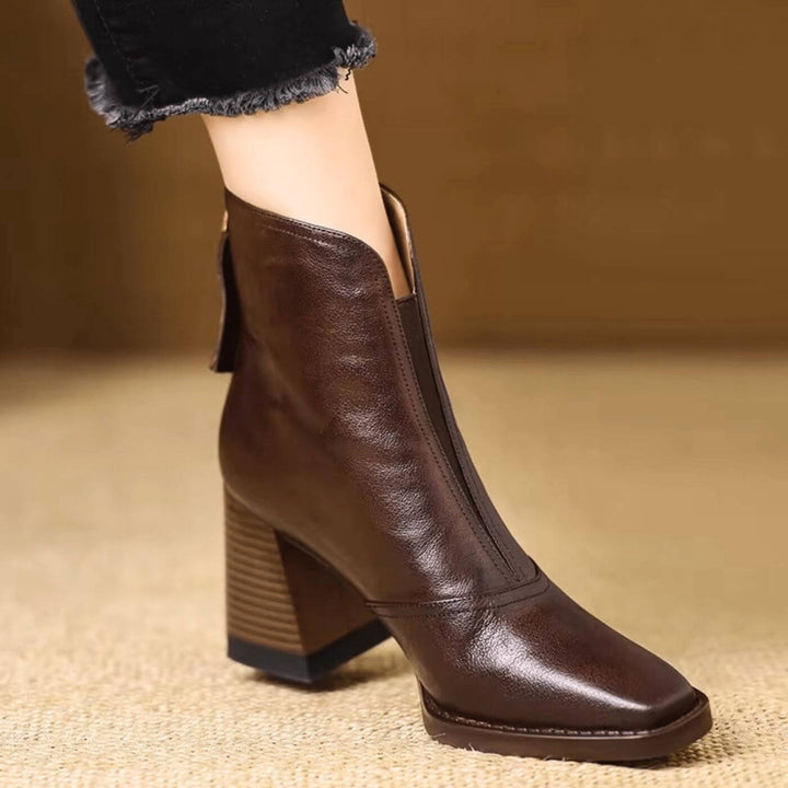 Ava™ – Luxuriöse Ankle Boots mit mittelhohem Absatz