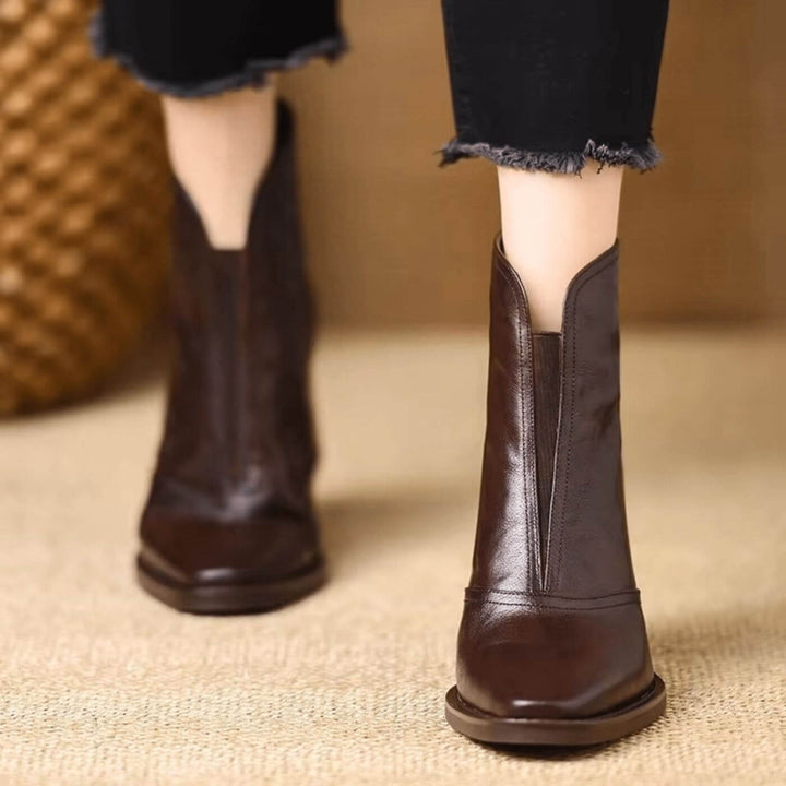 Ava™ – Luxuriöse Ankle Boots mit mittelhohem Absatz