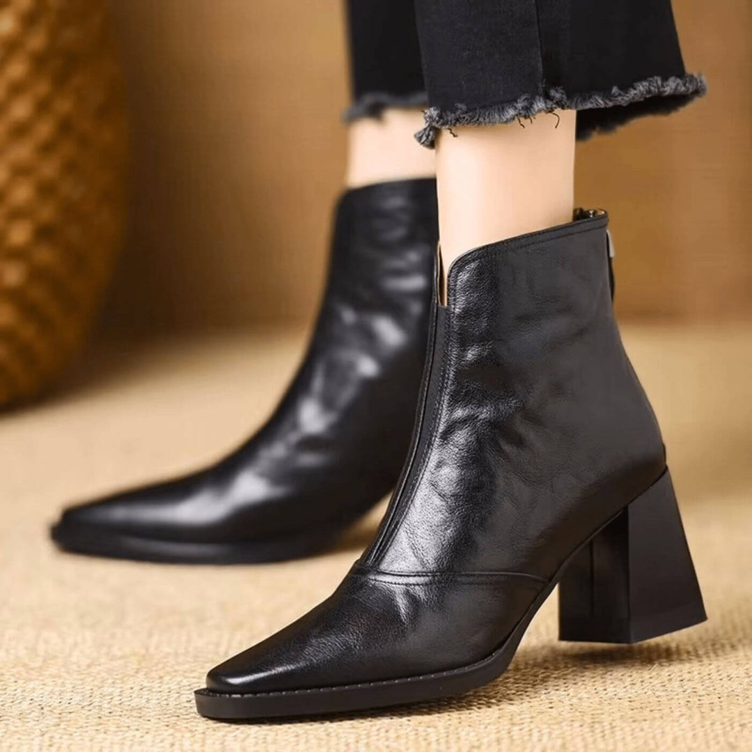 Ava™ – Luxuriöse Ankle Boots mit mittelhohem Absatz