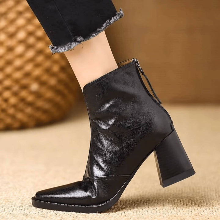 Ava™ – Luxuriöse Ankle Boots mit mittelhohem Absatz