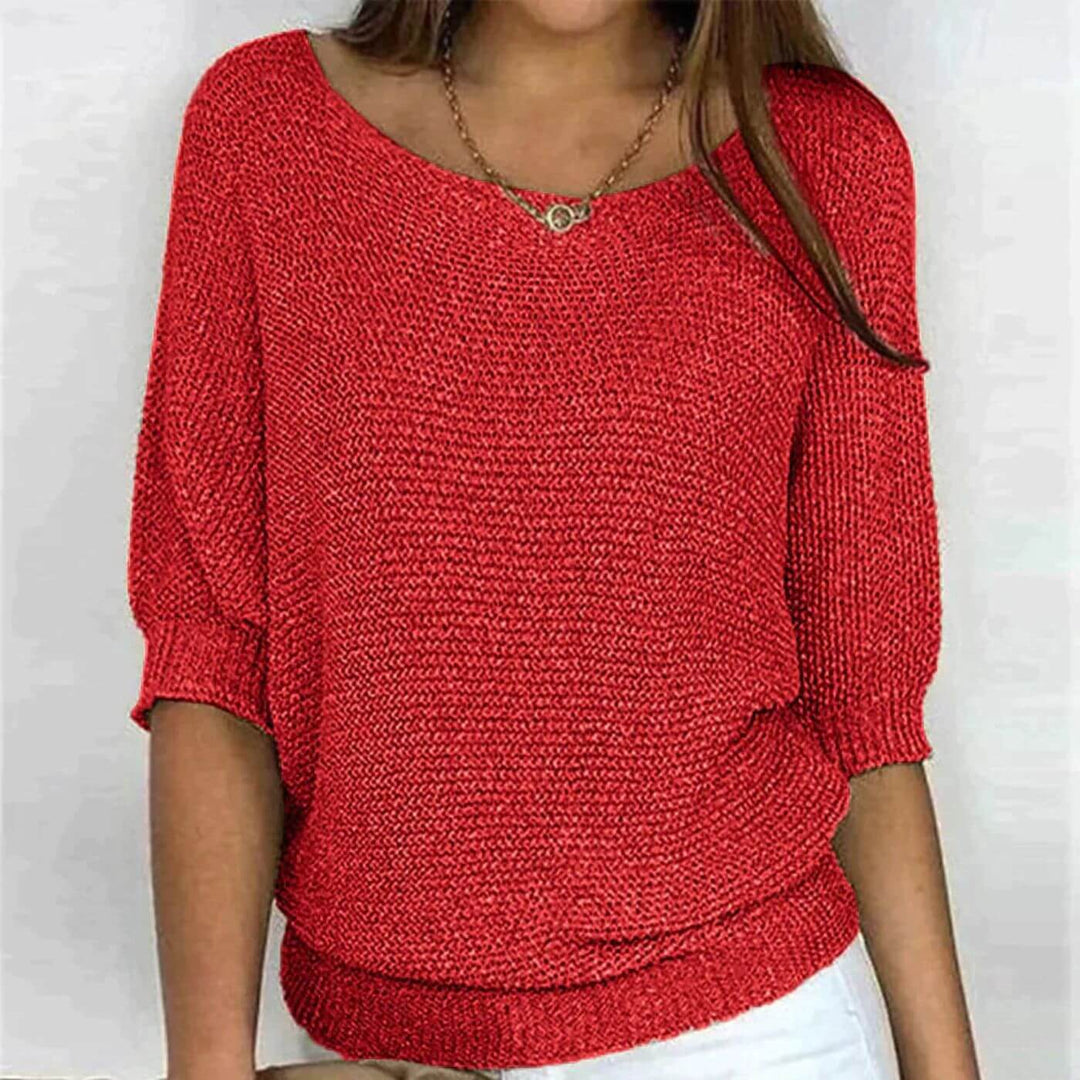 Sylvia™ - Bequemer Strickpullover