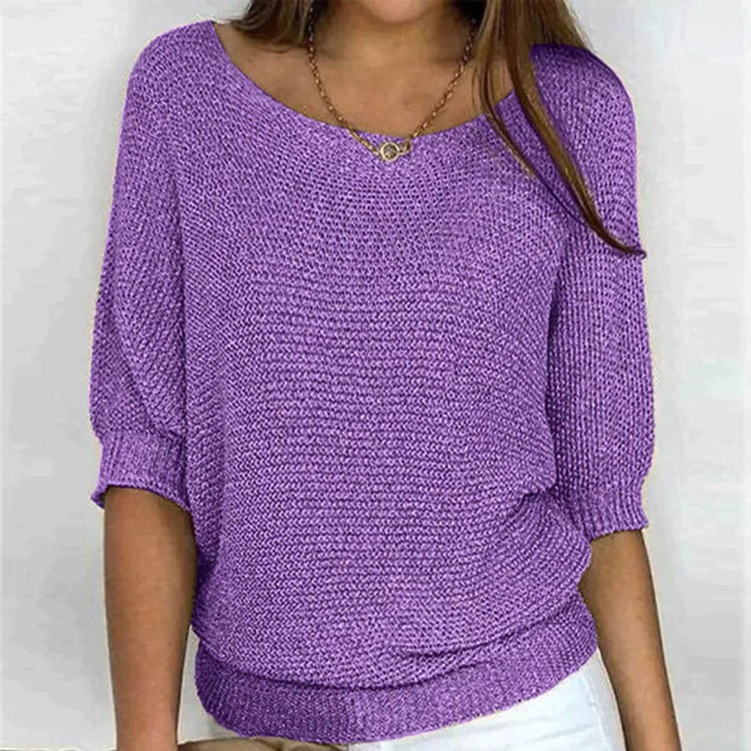 Sylvia™ - Bequemer Strickpullover