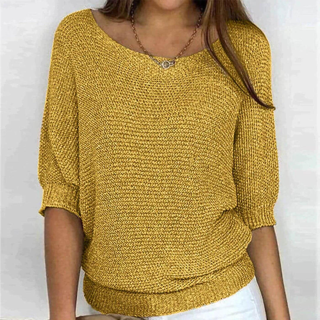 Sylvia™ - Bequemer Strickpullover