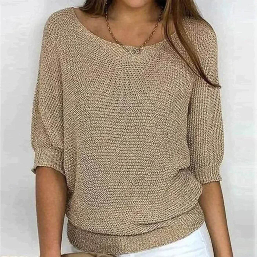 Sylvia™ - Bequemer Strickpullover