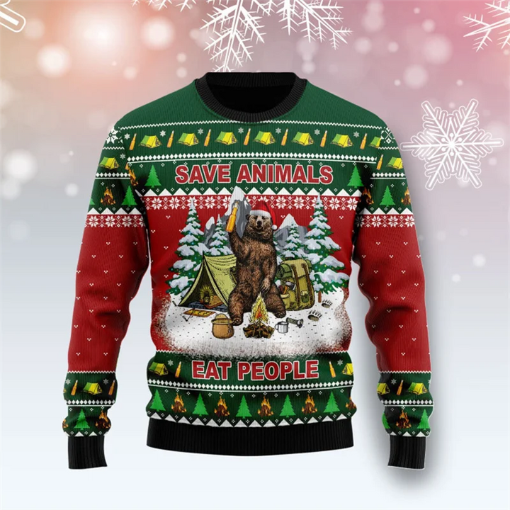 Riley | Bierfest Weihnachtspullover Unisex