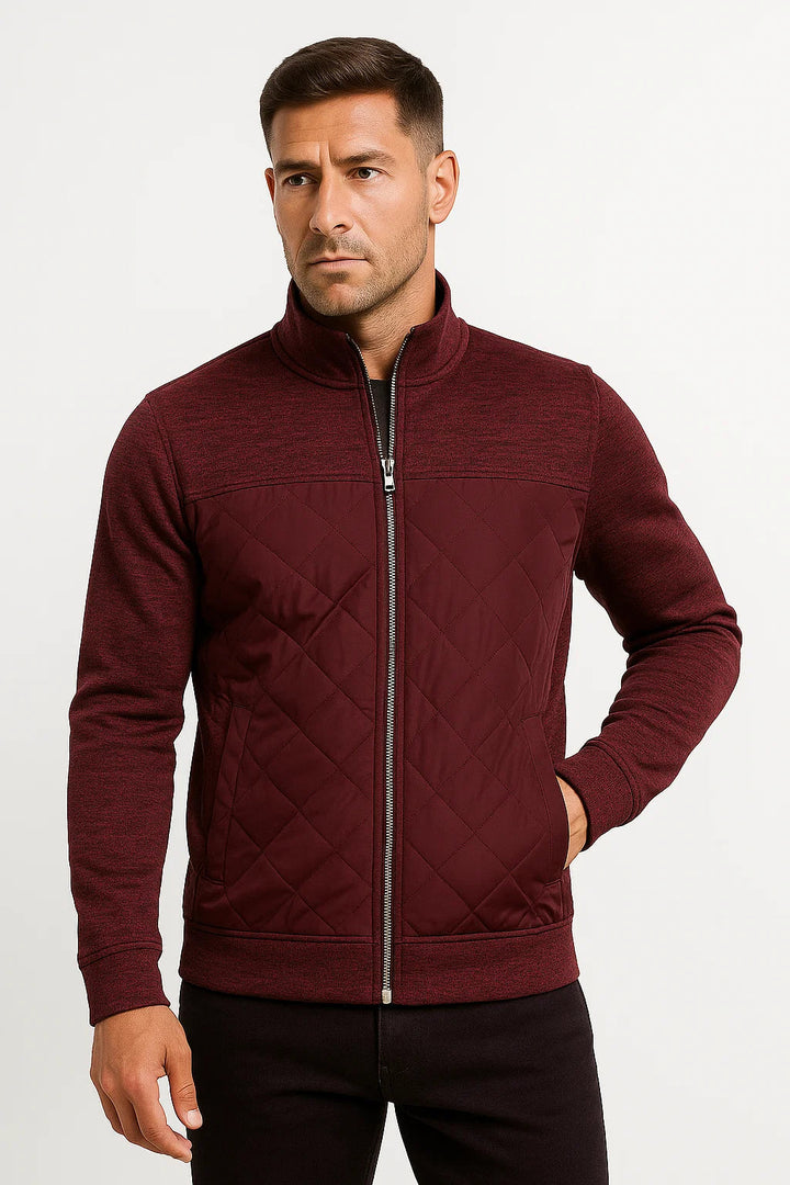Marcel | Stylische Steppjacke mit Reißverschluss
