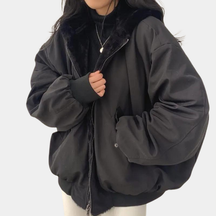 Heidi-Mode | Bequeme Oversized Winterjacke