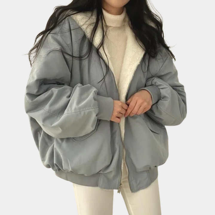 Heidi-Mode | Bequeme Oversized Winterjacke