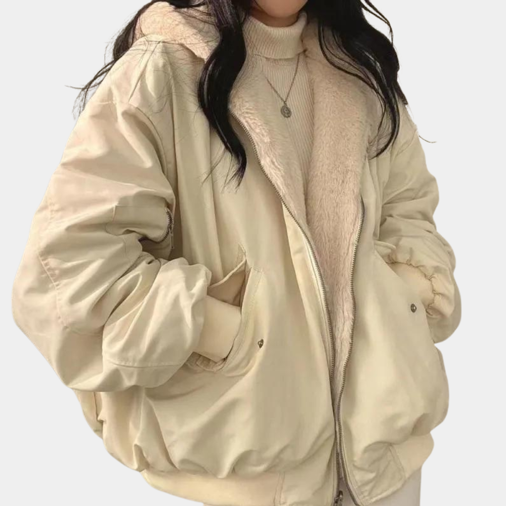Heidi-Mode | Bequeme Oversized Winterjacke