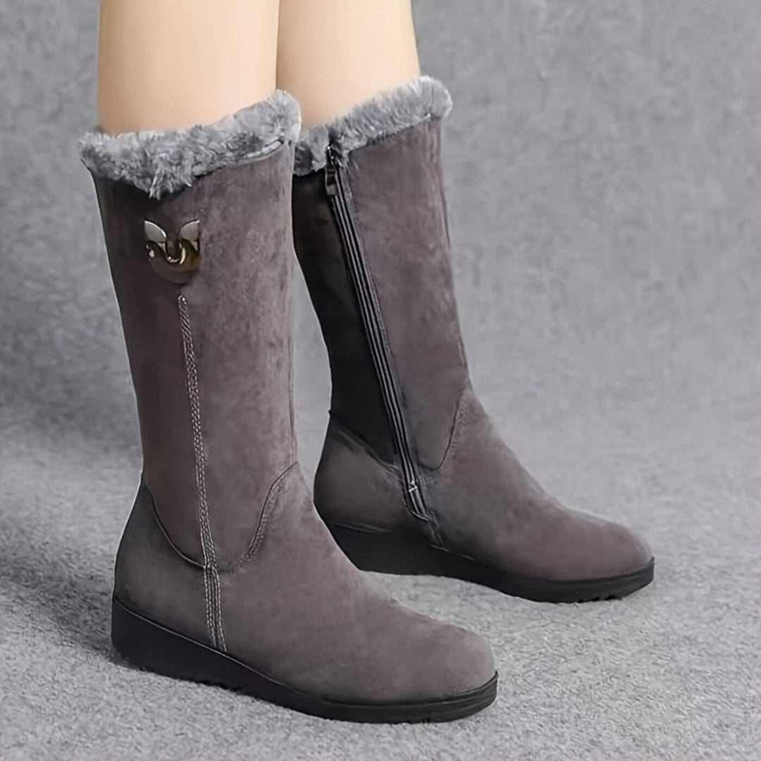 Capucine™ - Mittelhohe Winterlederstiefel