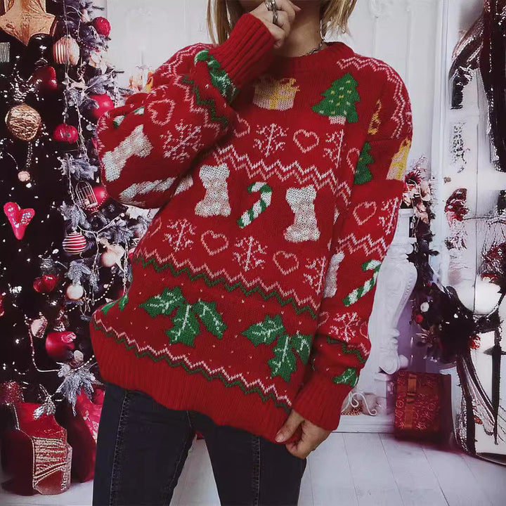 Christine | Bequemer und gut sitzender Weihnachtspullover