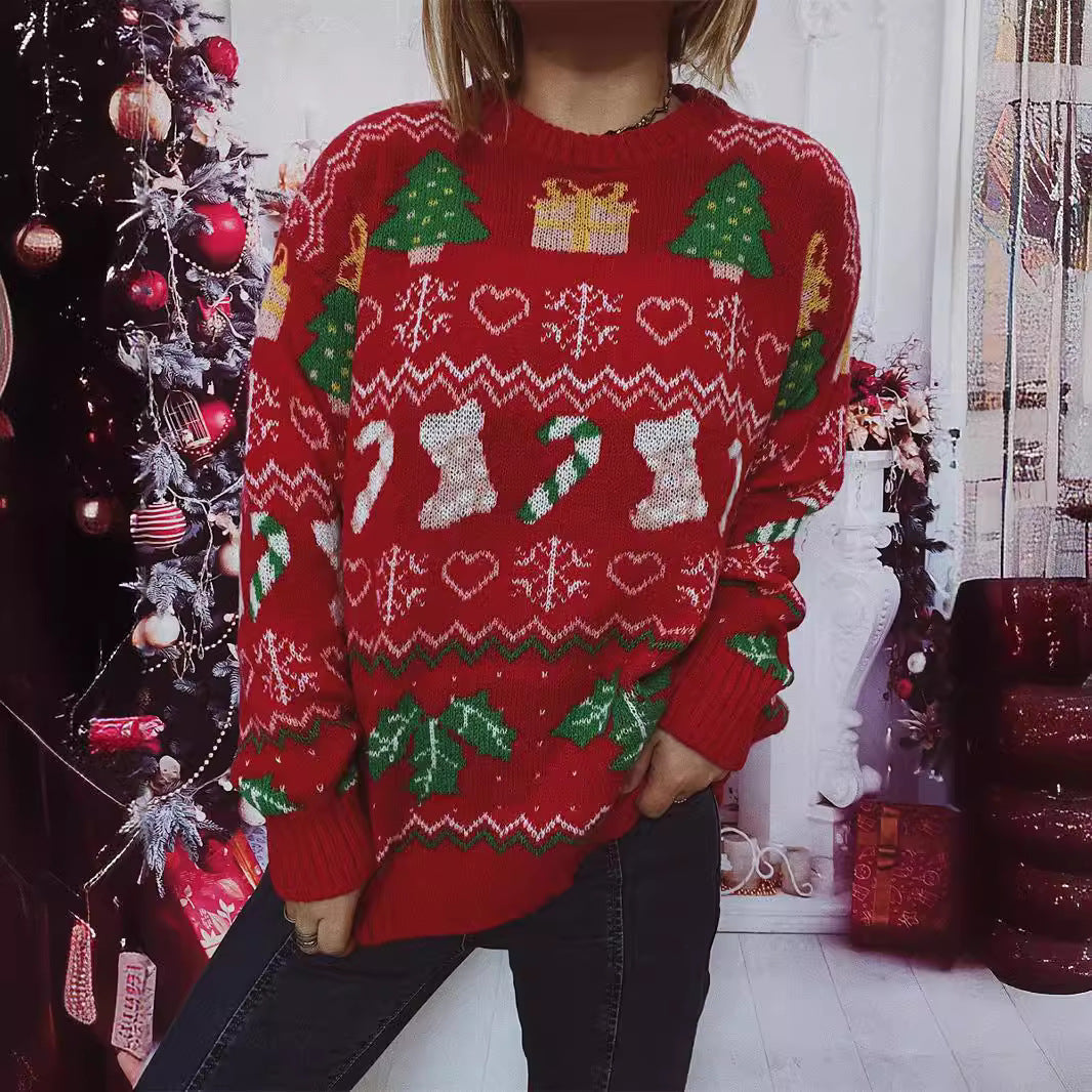 Christine | Bequemer und gut sitzender Weihnachtspullover