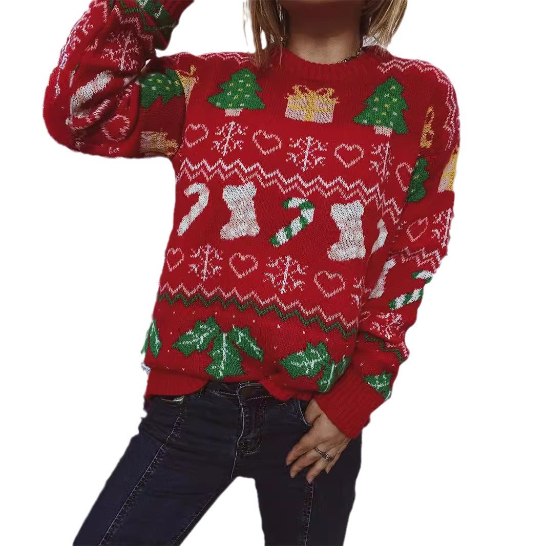 Christine | Bequemer und gut sitzender Weihnachtspullover