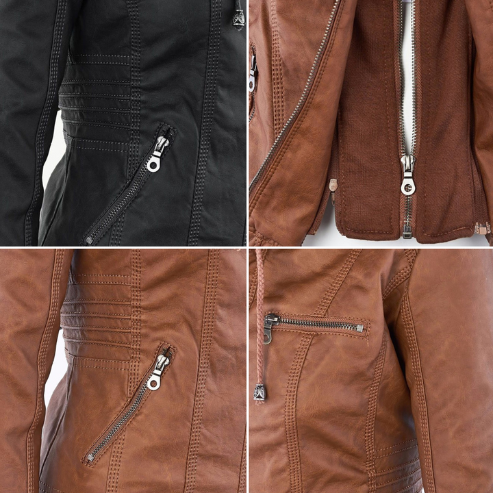 Wetterfester Damen jacke mit Kapuze