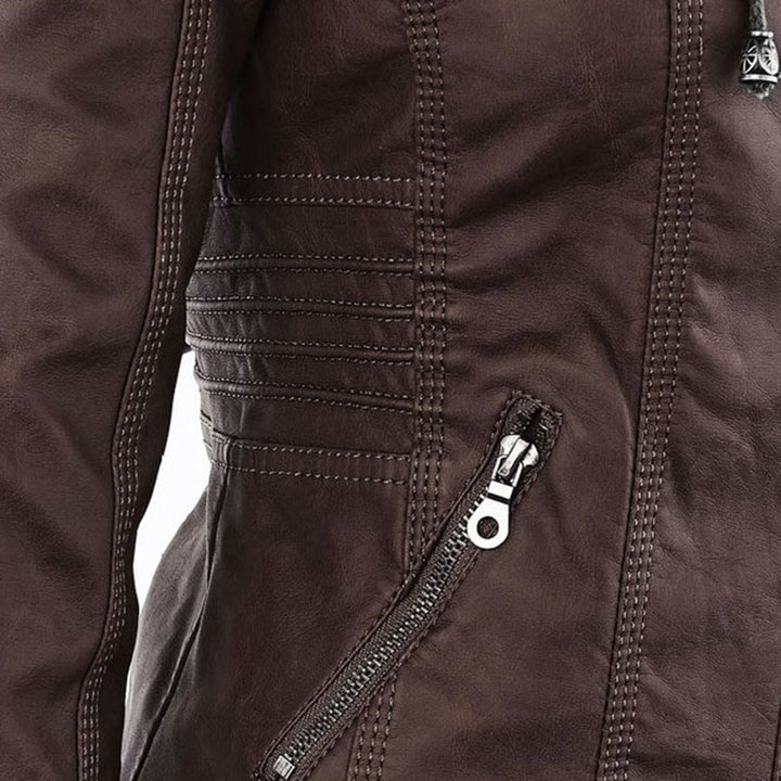 Wetterfester Damen jacke mit Kapuze