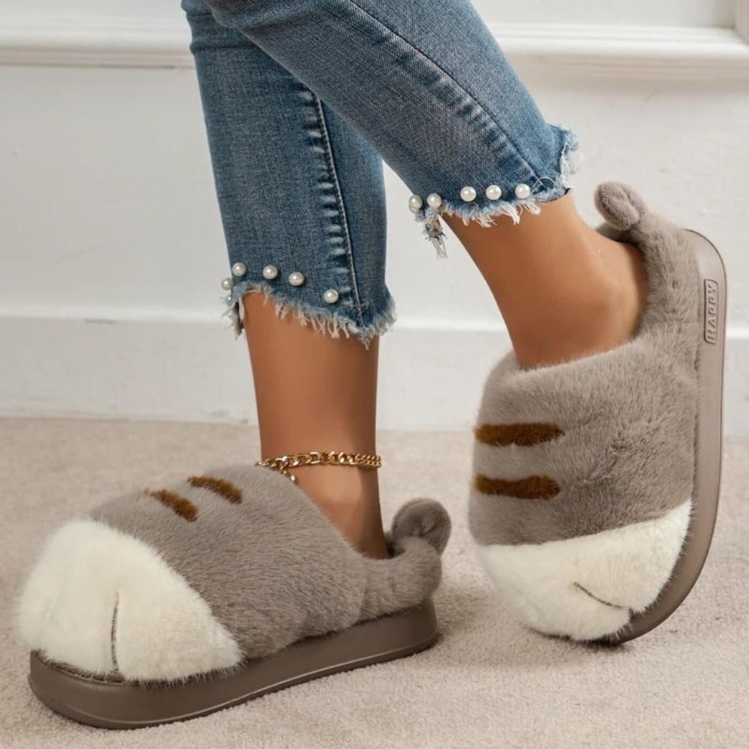 CozyFeet™ – Süße Katzenpfoten-Hausschuhe