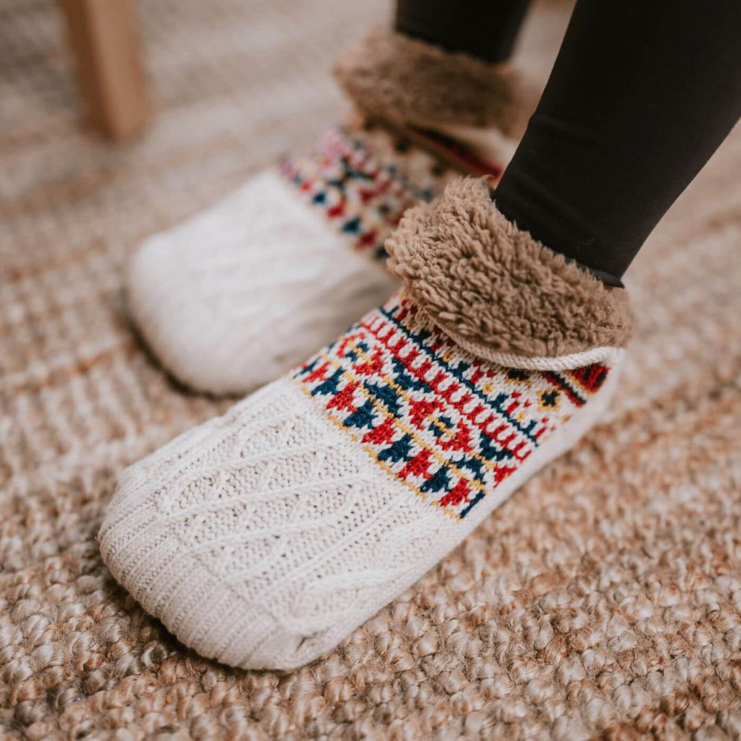 CozyFeet™ – Warme gefütterte Wintersocken