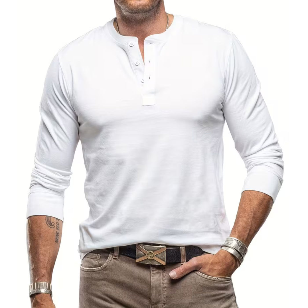 David™ – Bequemes Langarmshirt