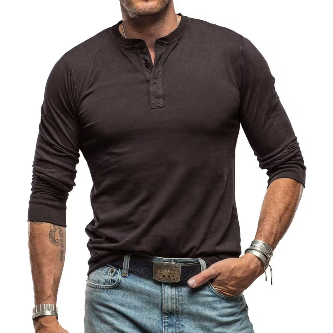 David™ – Bequemes Langarmshirt