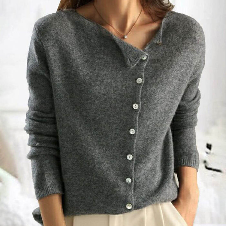 Edith™ – Bequemer Cardigan mit Knopfleiste