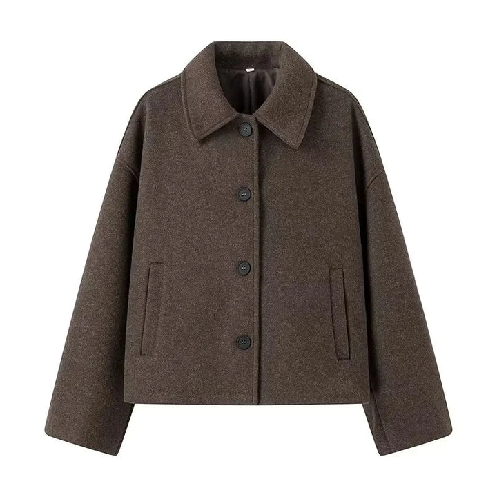 Angelika | Elegant Übergroße Übergangsjacke