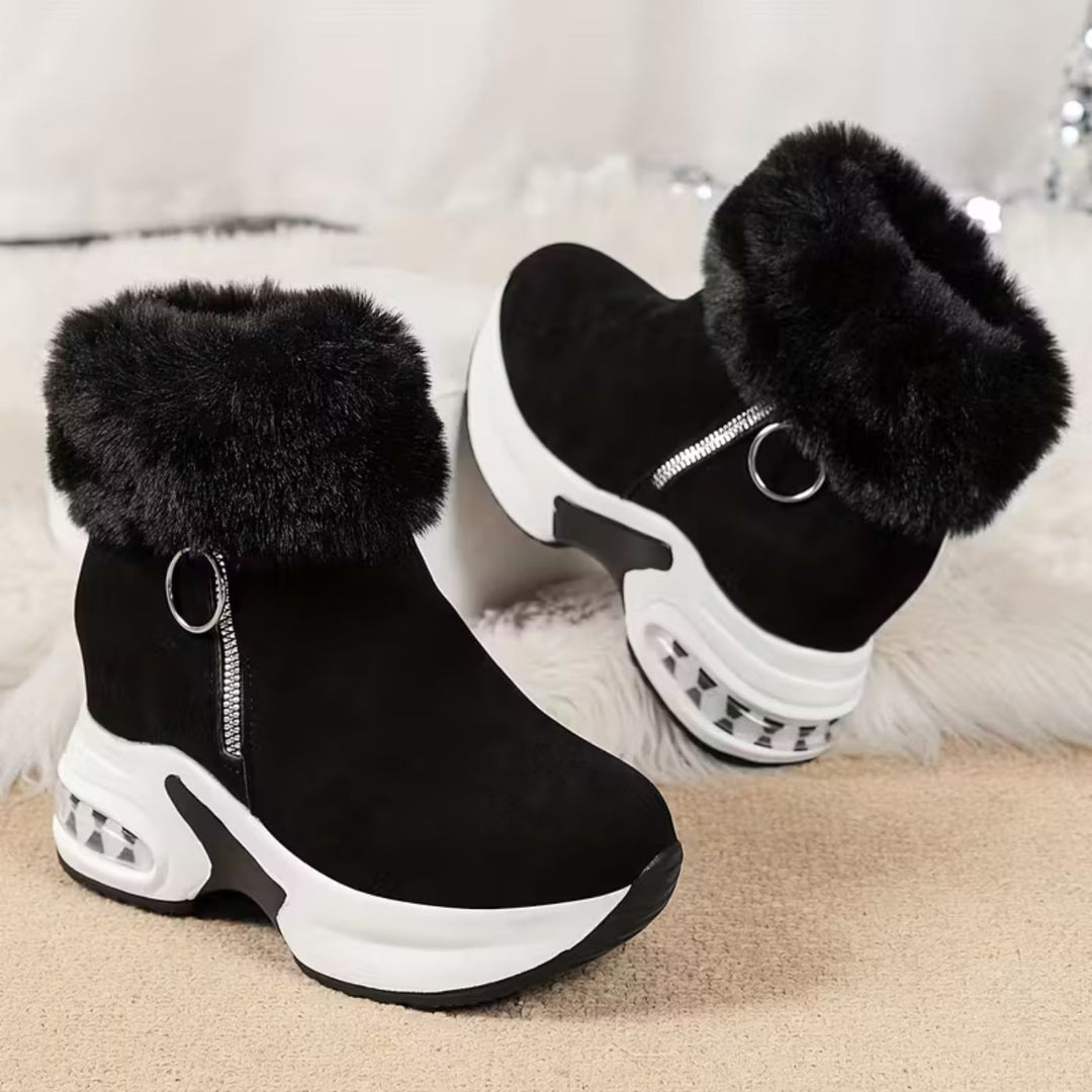 Elena™ - Stilvolle Chunky Winterstiefel