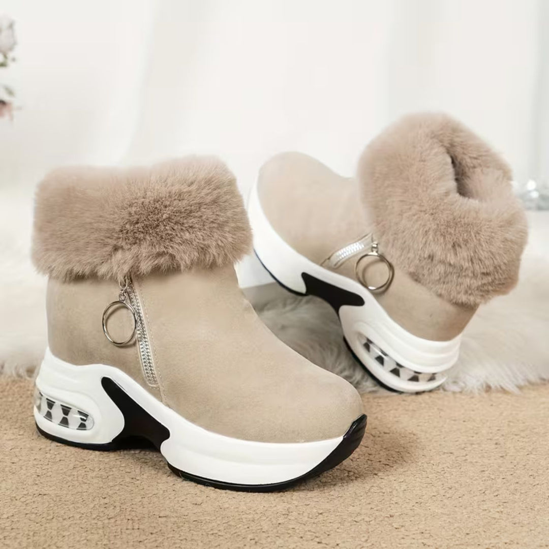 Elena™ - Stilvolle Chunky Winterstiefel
