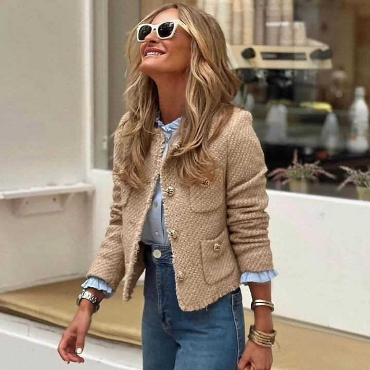 Elena™ – Elegante Taillierte Jacke