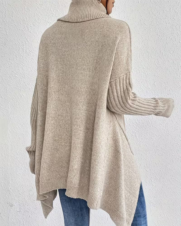 Elena™ – Bequemer Langer Rollkragenpullover