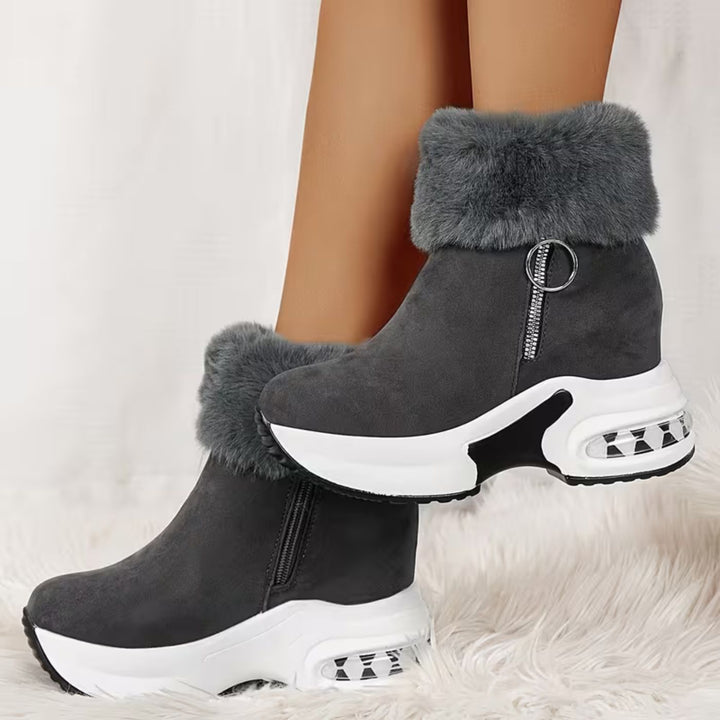 Elena™ - Stilvolle Chunky Winterstiefel