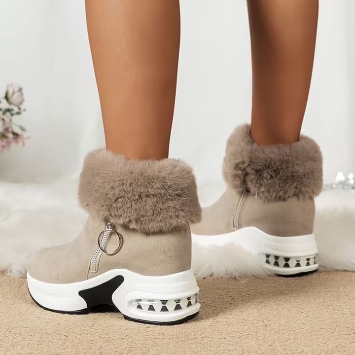 Elena™ - Stilvolle Chunky Winterstiefel