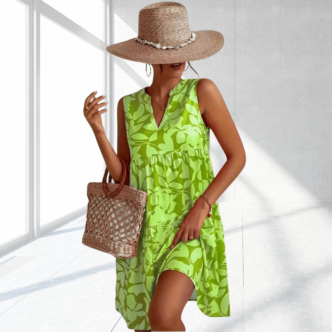 Elisa™ - Geblümtes Midikleid