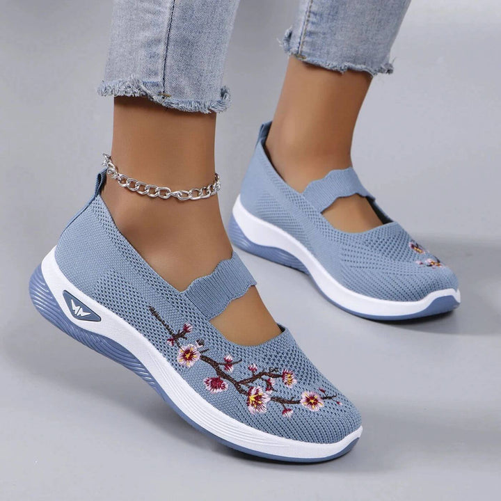 Elyna™ – Rutschfeste Geblümte Orthopädische Schuhe