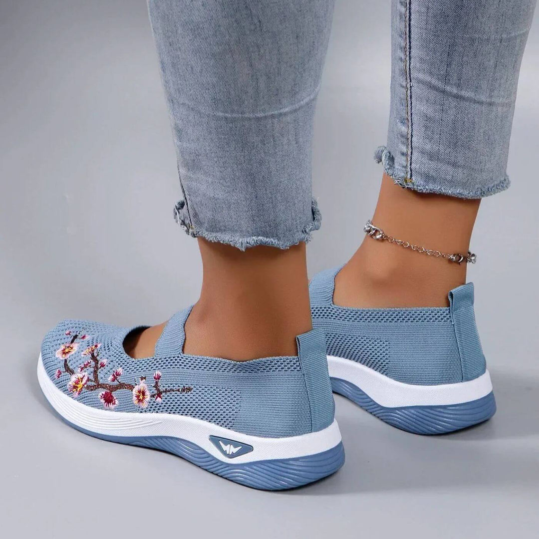 Elyna™ – Rutschfeste Geblümte Orthopädische Schuhe