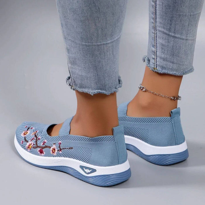 Elyna™ – Rutschfeste Geblümte Orthopädische Schuhe